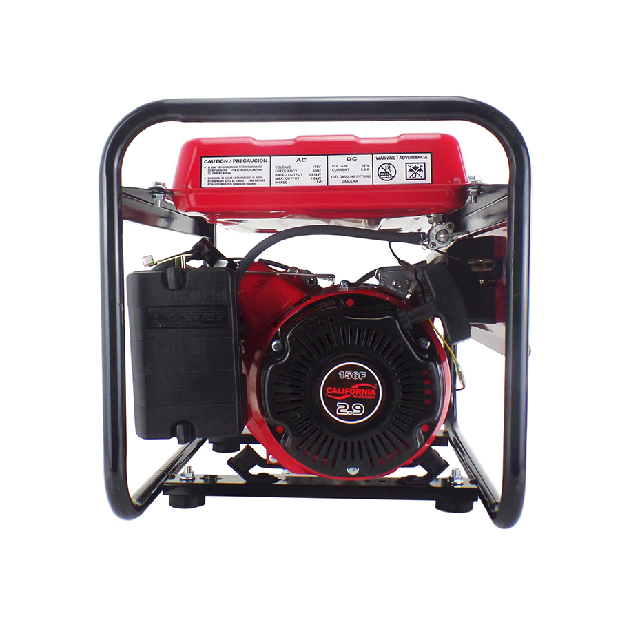 Generador Portatil 4 Tiempos Silencioso 1,200 Watts 2.9 Hp  California Machinery Calt1200-2