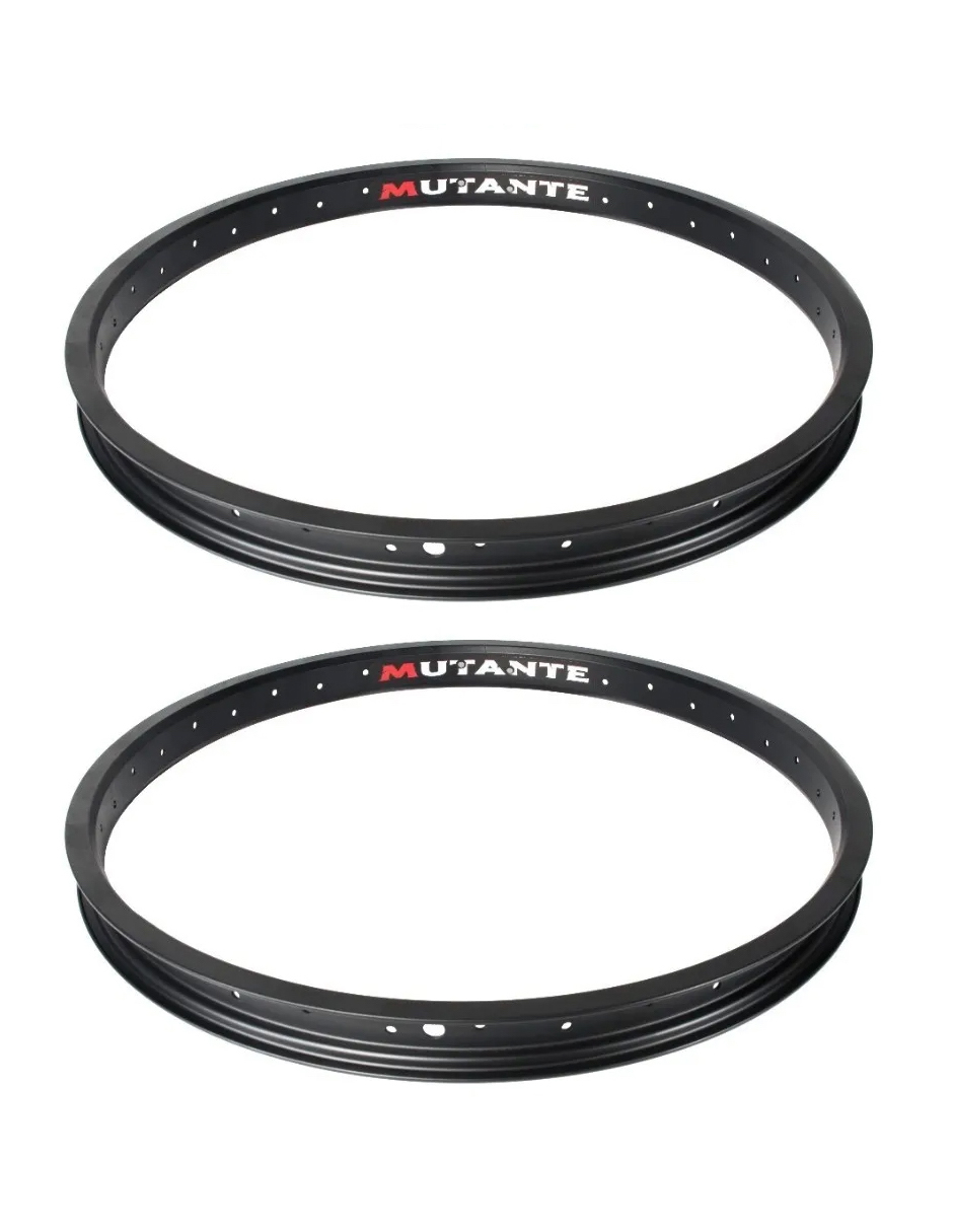 Par Aros Bmx, Aluminio, Mutante R-20 , De 36 H.