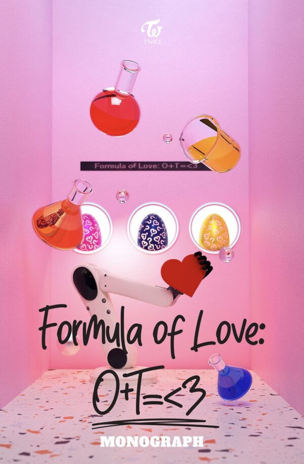 K pop - Twice - Formula of Love Ver. Monograph - Photobook - JYP Entertainment