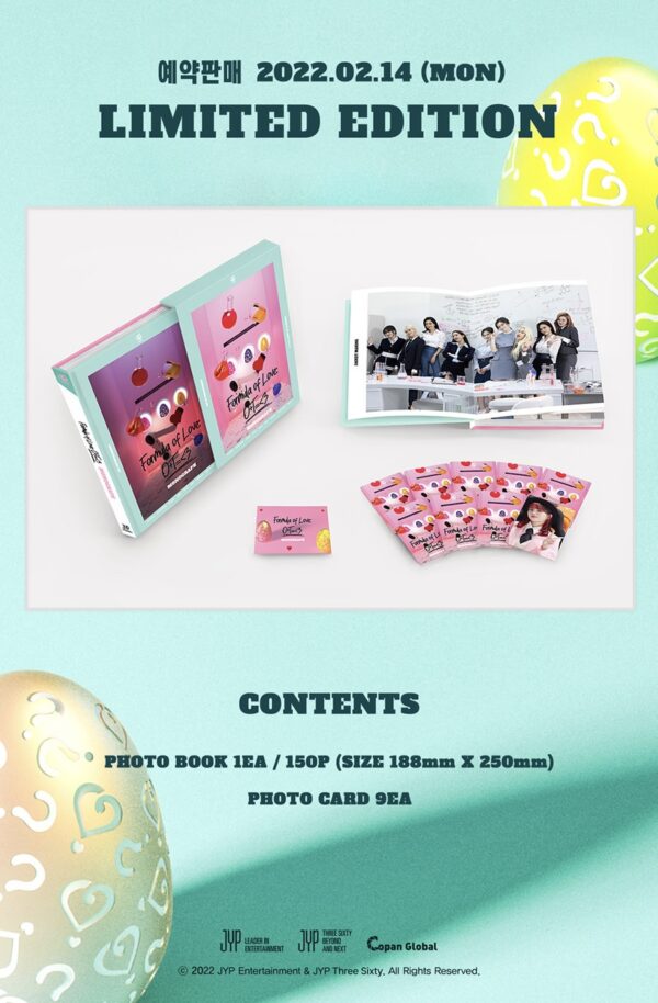 K pop - Twice - Formula of Love Ver. Monograph - Photobook - JYP Entertainment