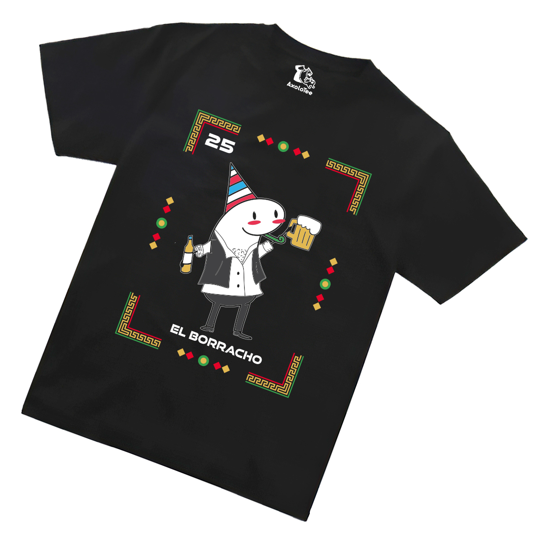 Playera Caballero-Flork El Borracho