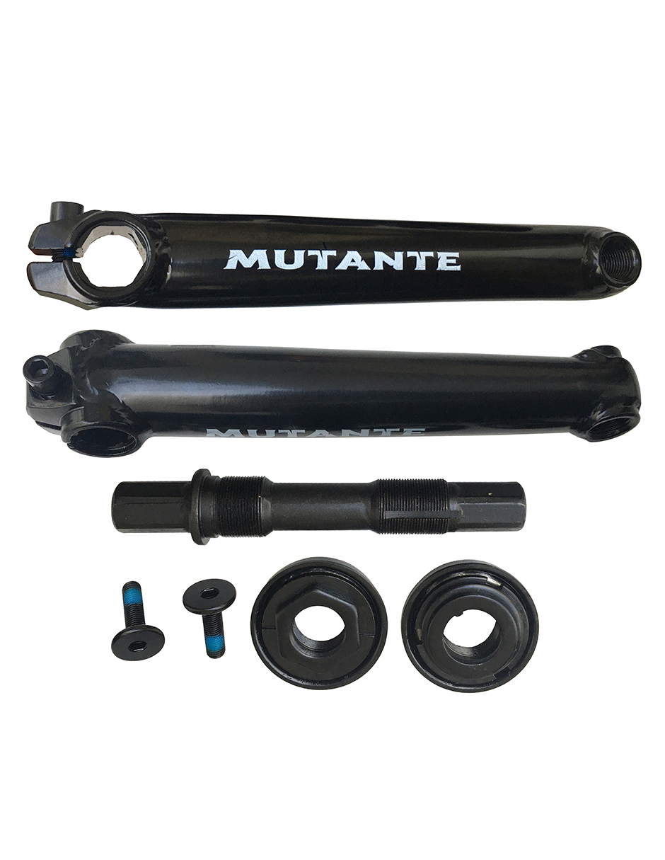 Palancas De 3 Piezas, Balero Americano, Cranks Mutante Bmx.