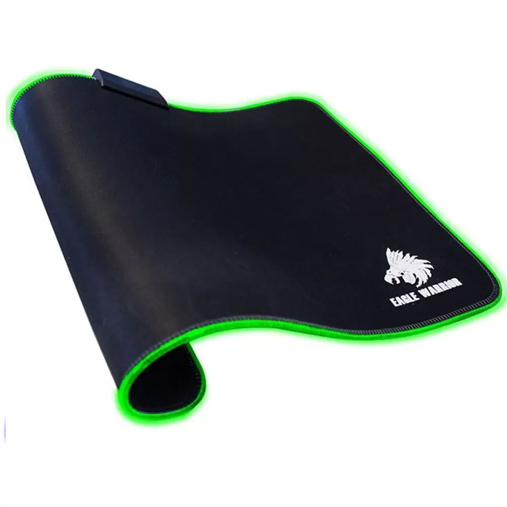 Mousepad Gaming Scorpion Eagle Warrior, Contorno Iluminado (azul,rojo,verde), Flexible