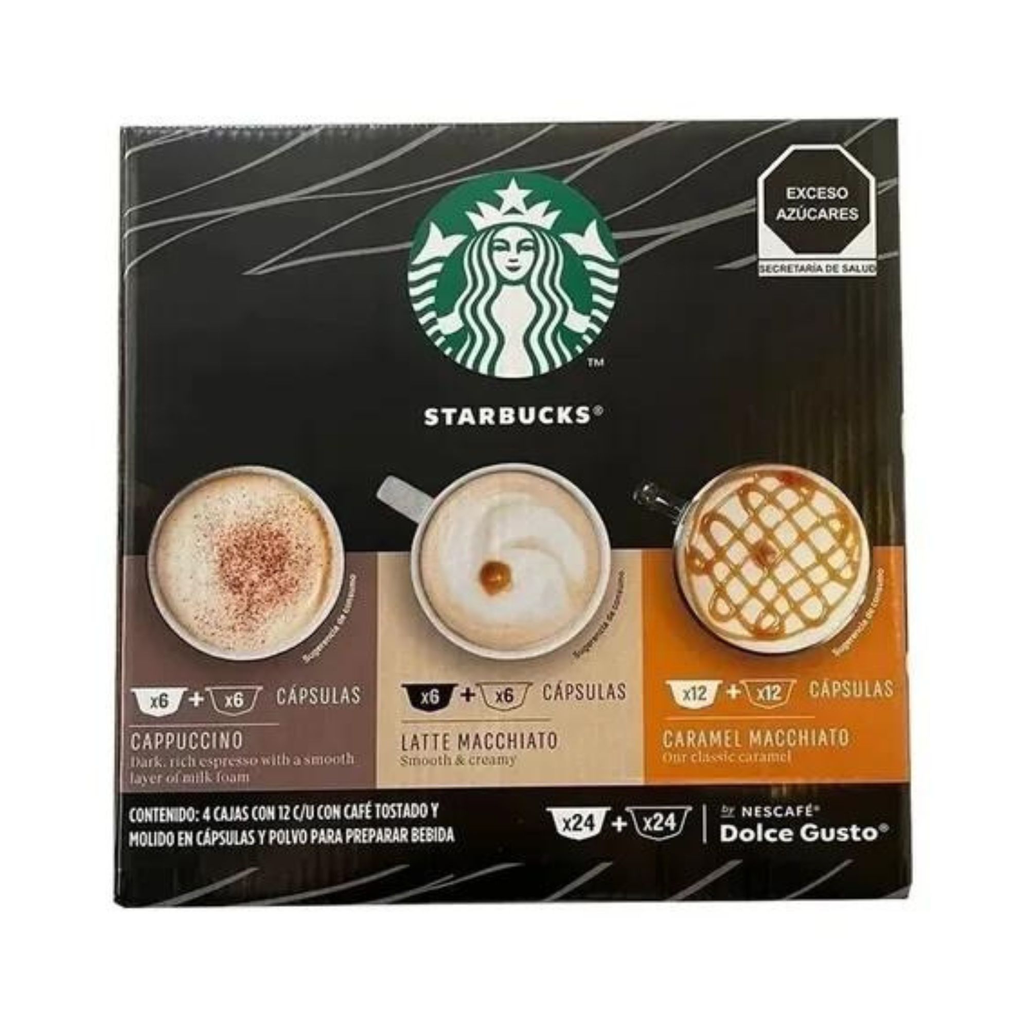 Starbucks 48 Cápsulas De Sabores By Nescafé Dolce Gusto