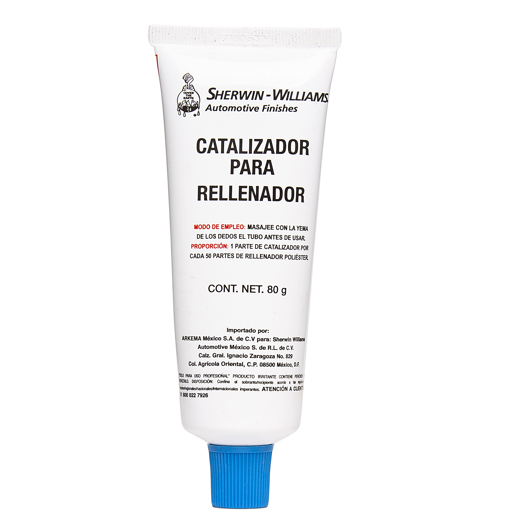 Catalizador Para Rellenador Azul 80 Gr Marca Sherwin Williams 33922140