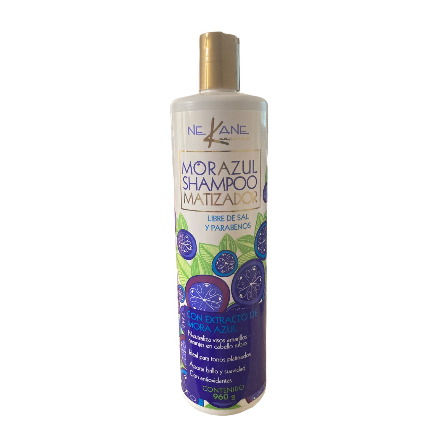 NEKANE Shampoo Matizador Mora Azul 960ml