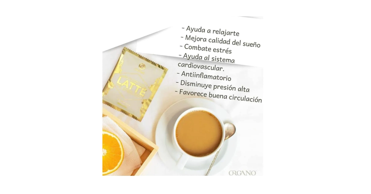 Cafe Organo Gold Latte, Consigue Mejoría En Tu Hipertensión