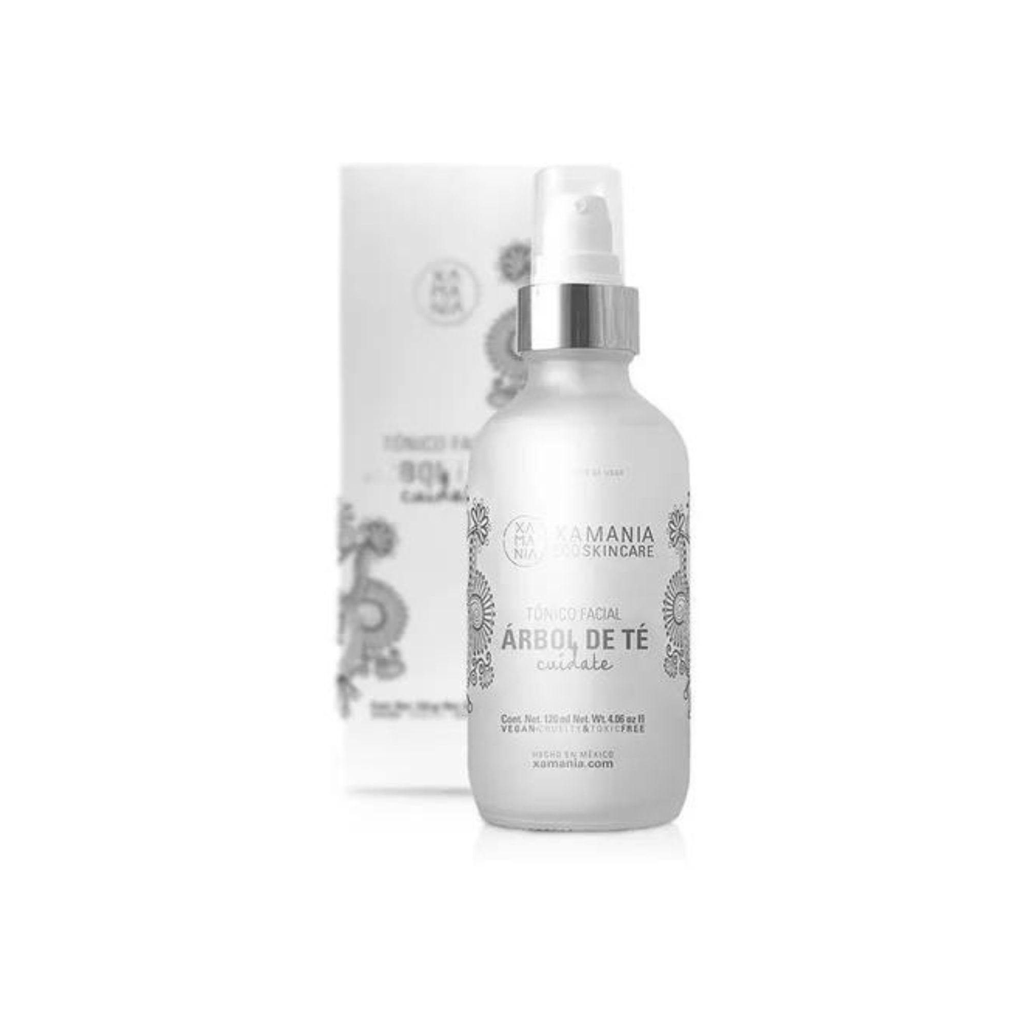 Tónico Facial Árbol De Té 120g Xamania Vegan Clean Beauty