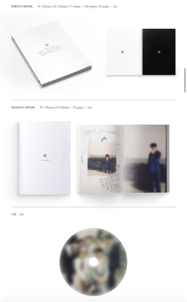 K pop - BTS - BE Deluxe Edition - Bighit