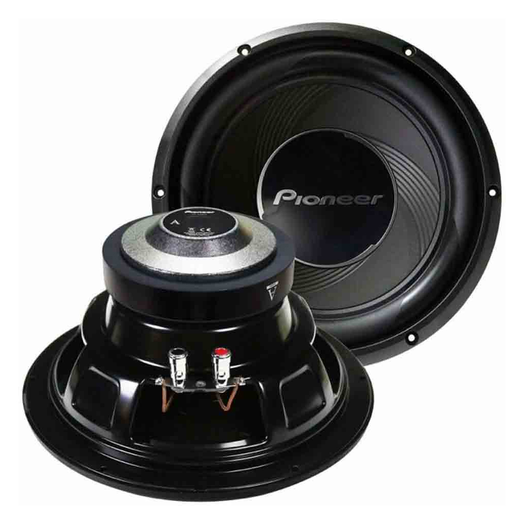 Subwoofer Pioneer 12 Pulgadas Ts-a30s4 Bobina Sencilla 1400 Watts 4 Ohms Serie A