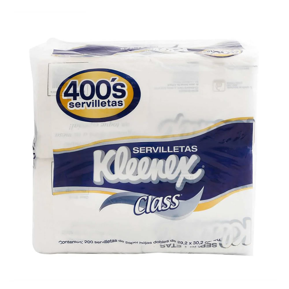 2 Paq. De Servilletas De 200 Hojas Kleenex Class 000088020 SMS