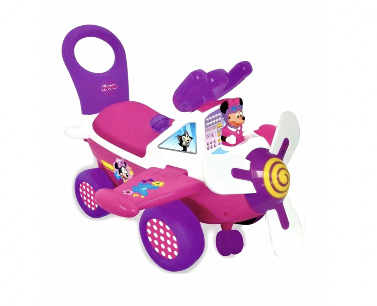 Avión de Juguete Montable Minnie Mouse con luces y sonido