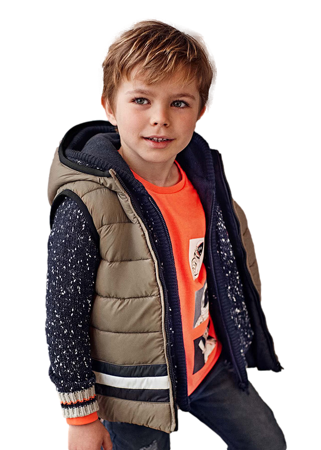 Chaleco Reversible Niño Marca Mayoral 