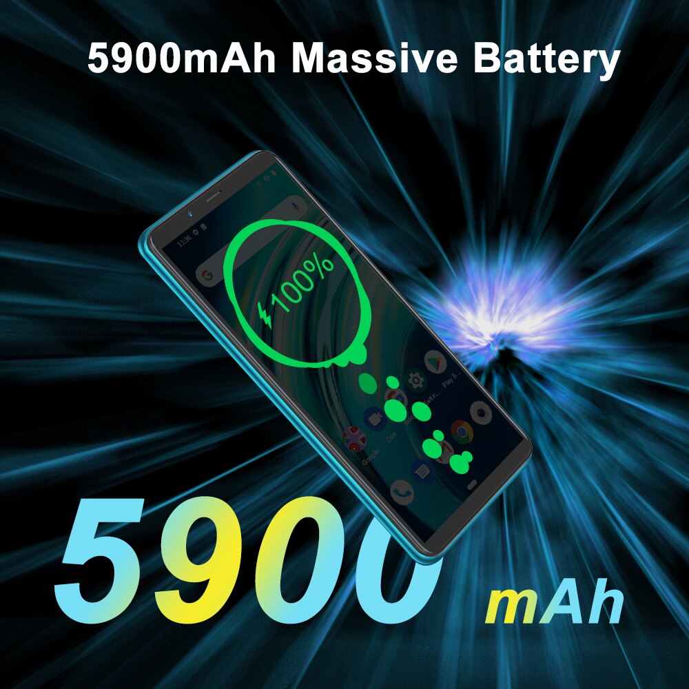 Celular Cubot Note 9, 32GB, 5.9" Dual SIM Triple Cámara - Color Negro