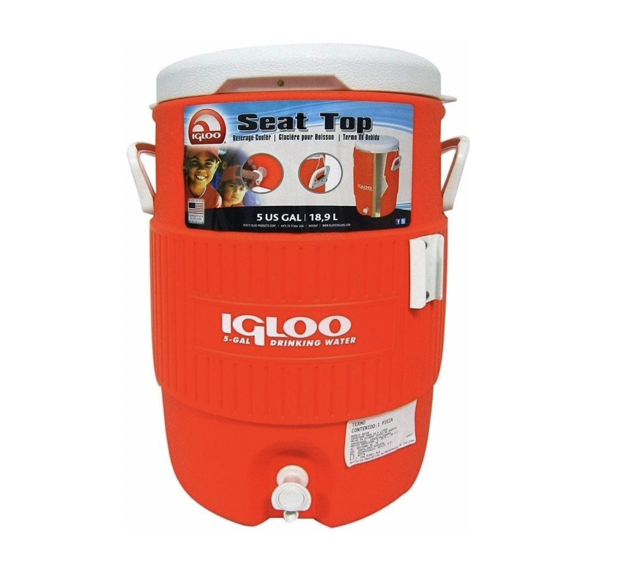 Hielera Termo De 19 Litros Con Dispensador Igloo Uso Rudo