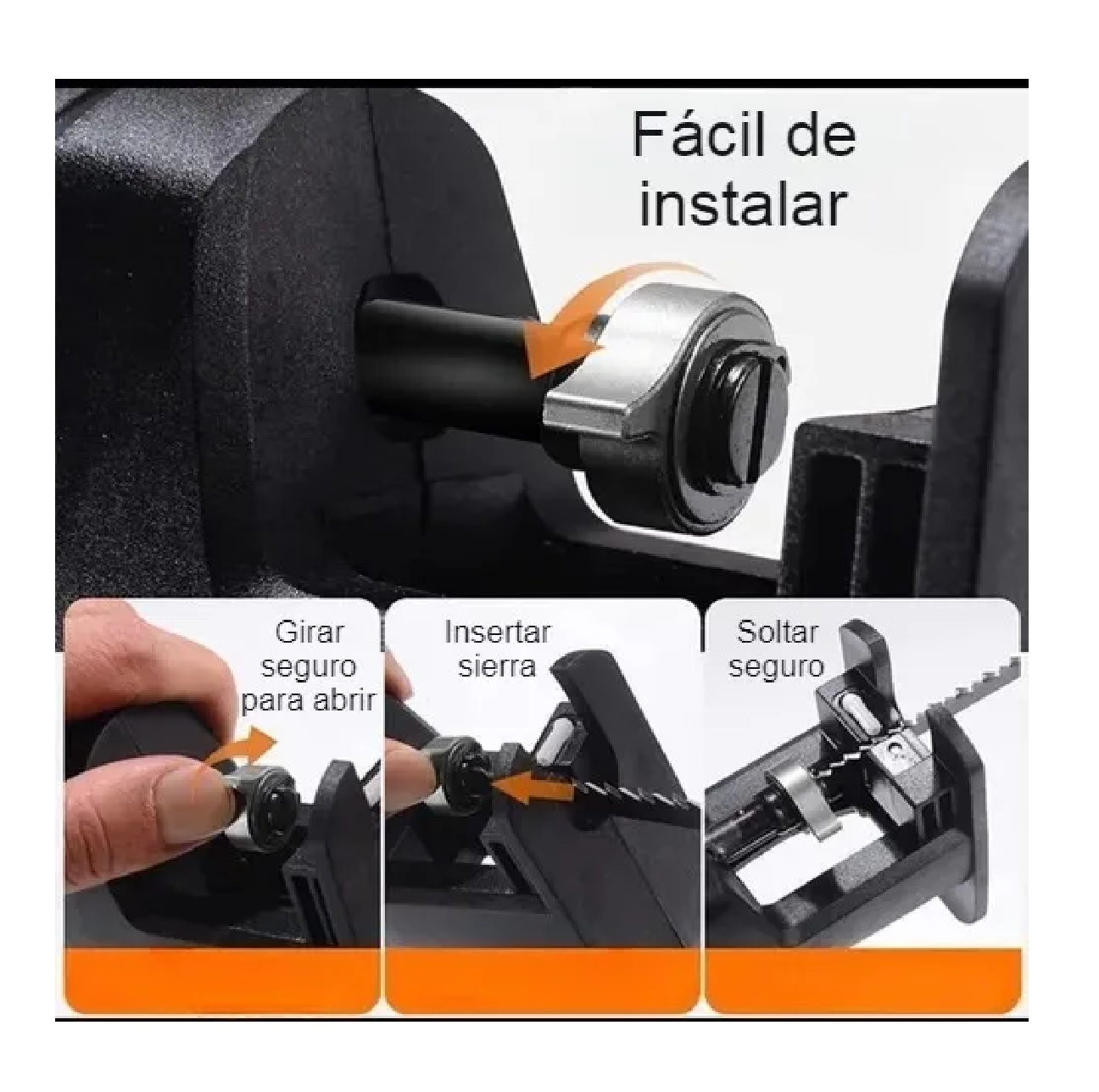 Adaptador Taladro Sierra Sable Reciproca Convertidor Cambio