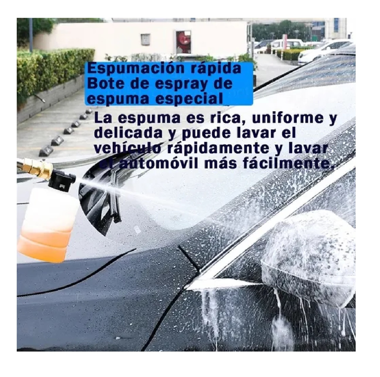 Pistola De Alta Presión Inalámbrica Para Lavado De Auto