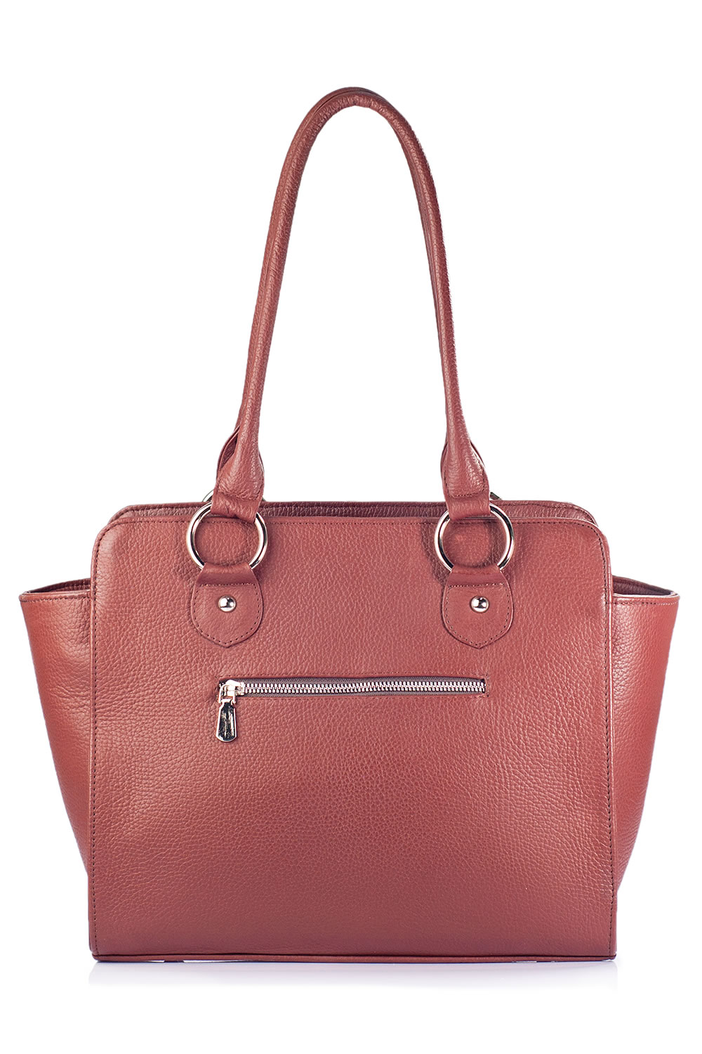 Bolso tipo Tote A ÁNGELOZANO  de Piel Vacuna con Grabado tipo Cincelado y detalles pintados a mano Modelo Alba.