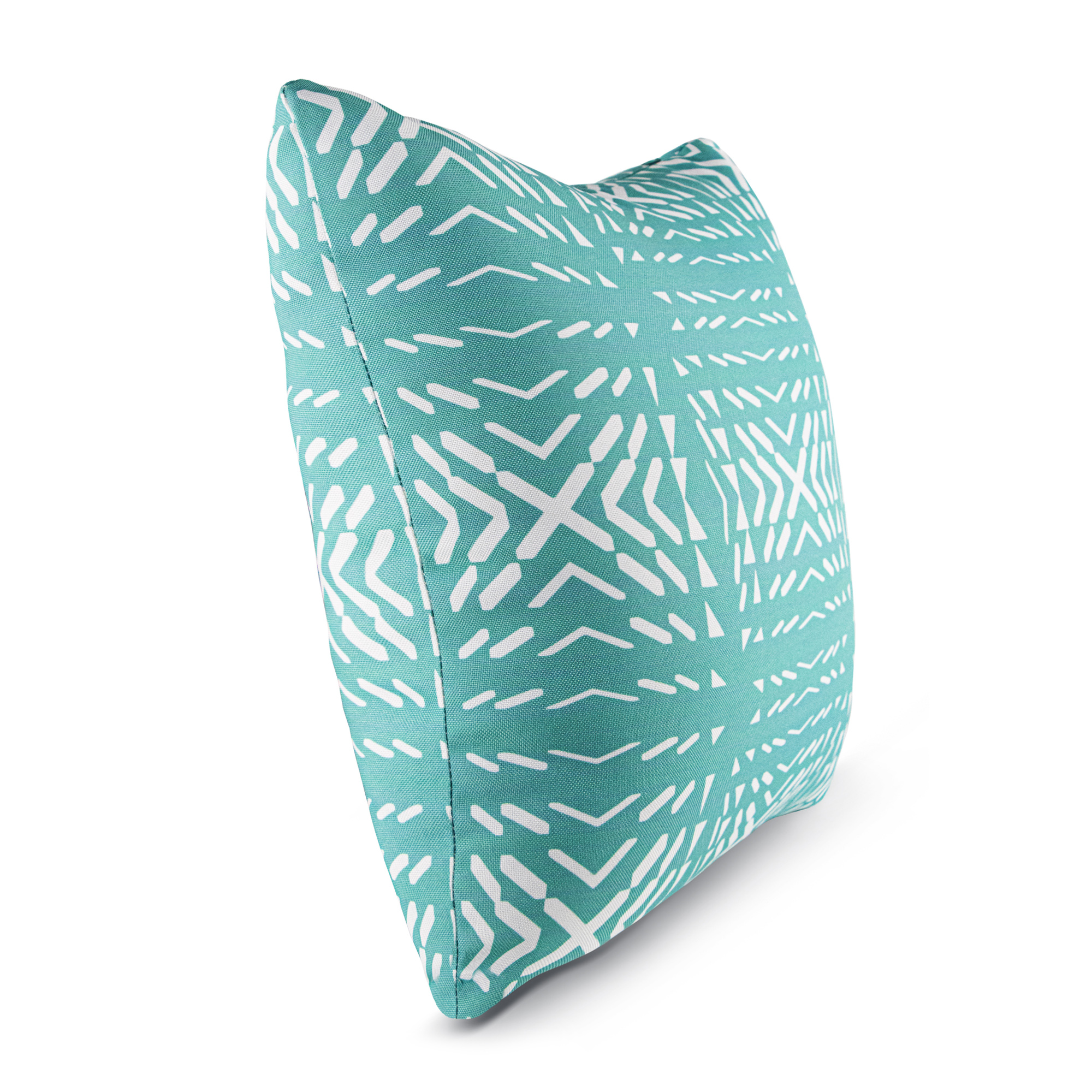 Juego de 2 Fundas para Cojín Decorativo 45 x 45 cm Ethnic Turquesa