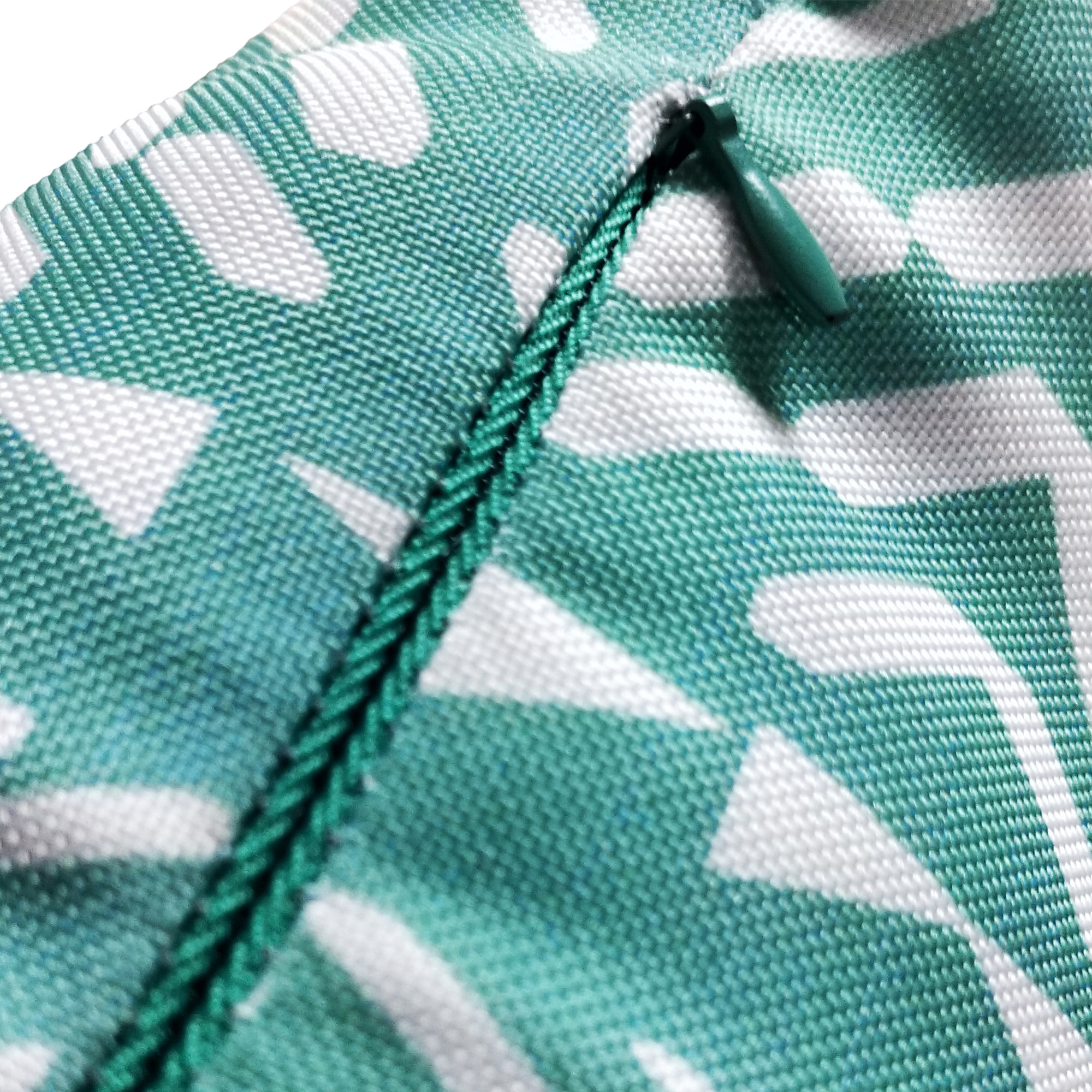 Juego de 2 Fundas para Cojín Decorativo 45 x 45 cm Ethnic Turquesa