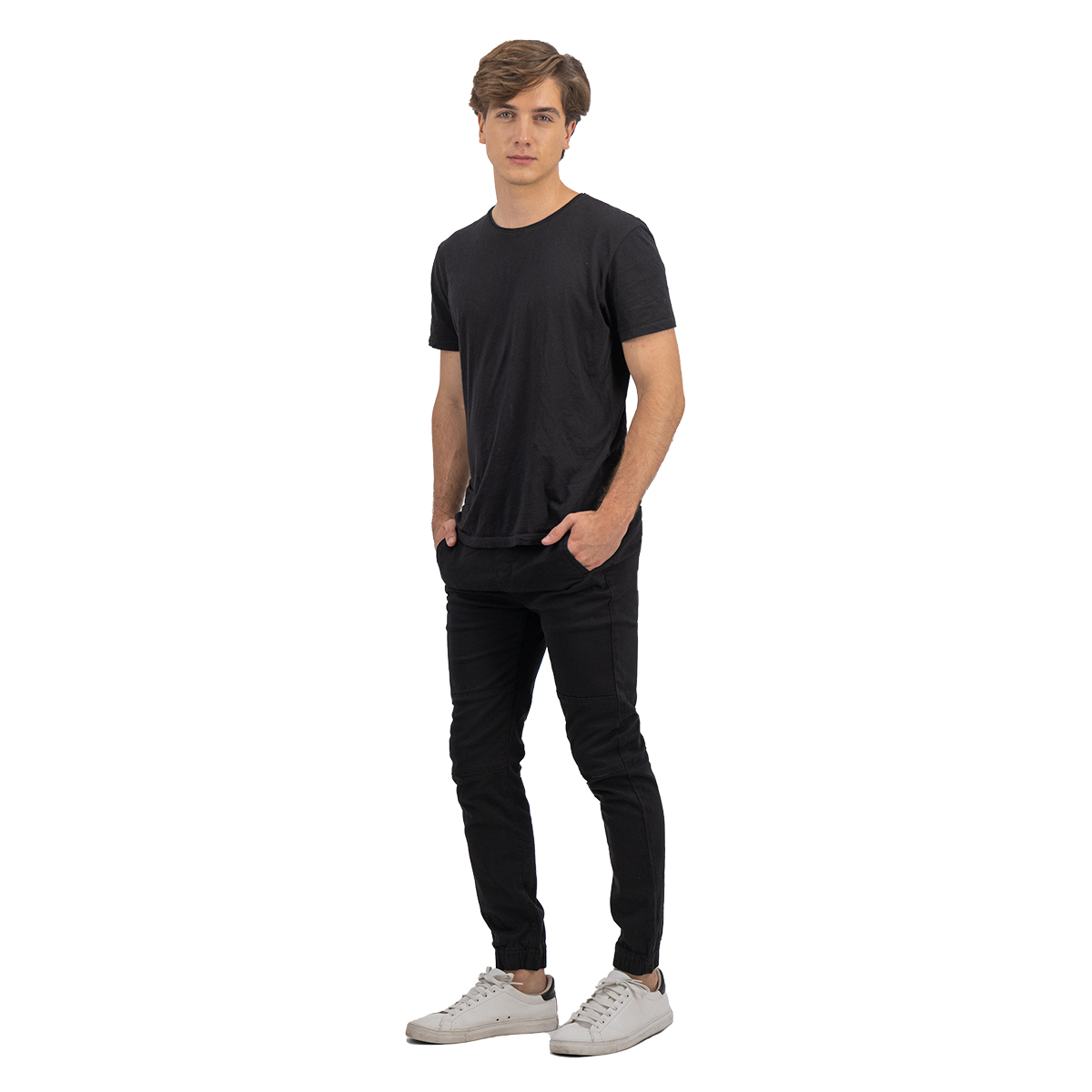Jogger de Gabardina Premium - Negro Holstone Hombre