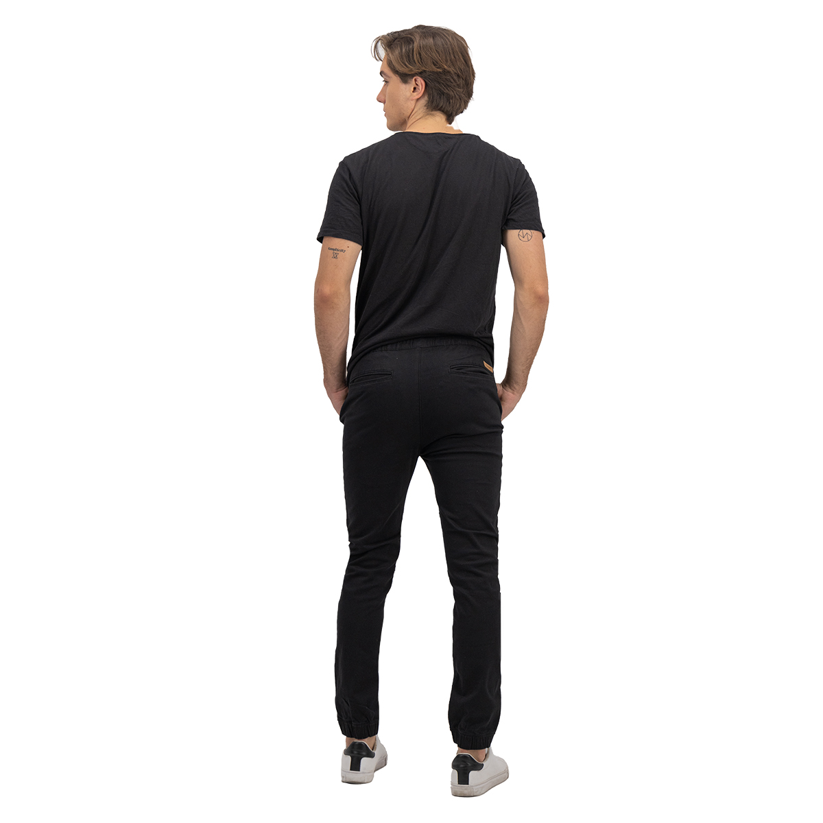 Jogger de Gabardina Premium - Negro Holstone Hombre
