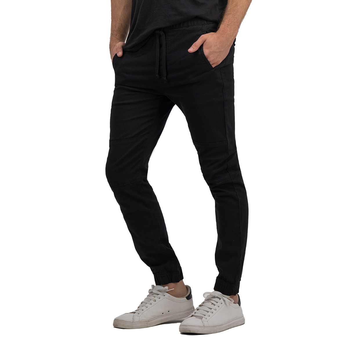 Jogger de Gabardina Premium - Negro Holstone Hombre