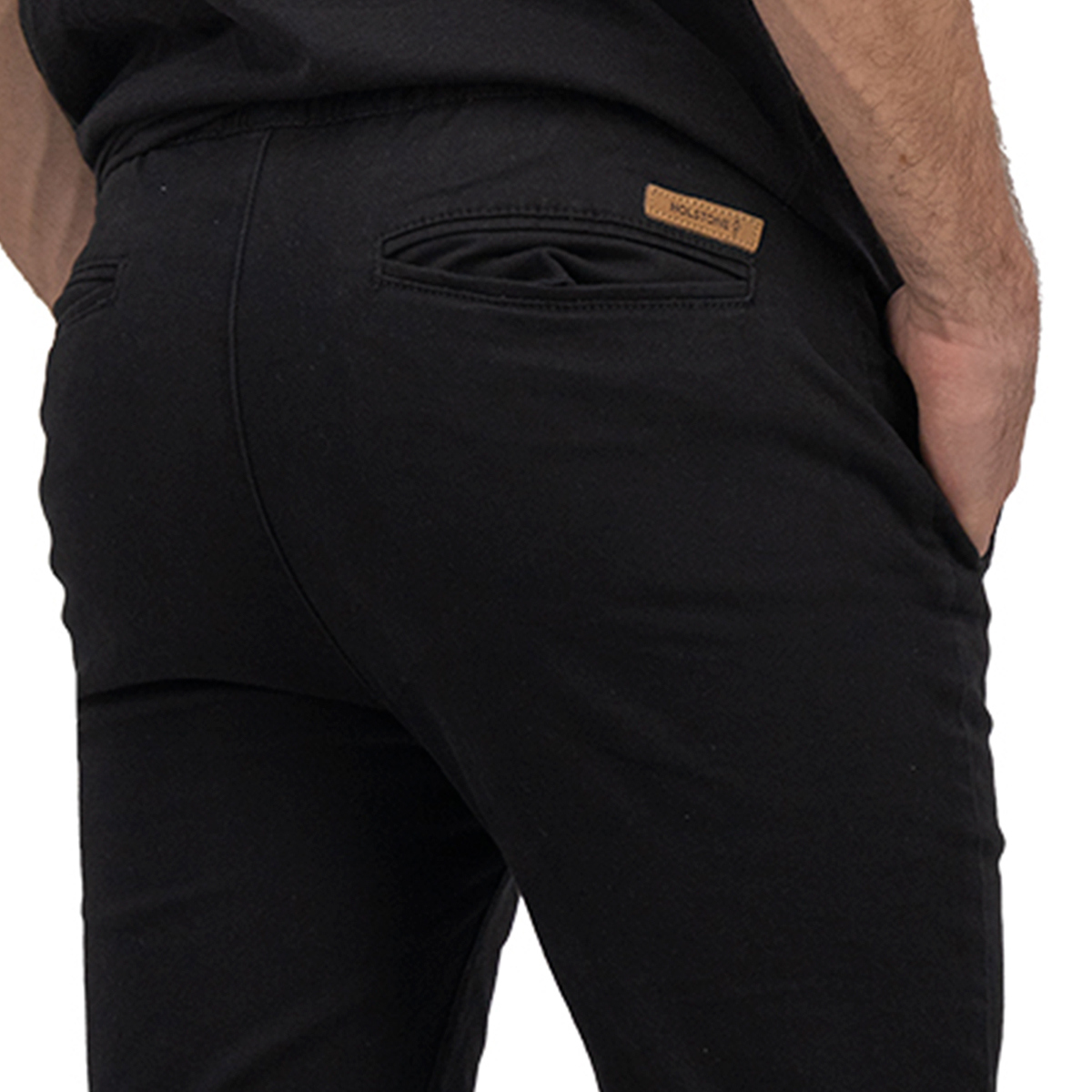 Jogger de Gabardina Premium - Negro Holstone Hombre