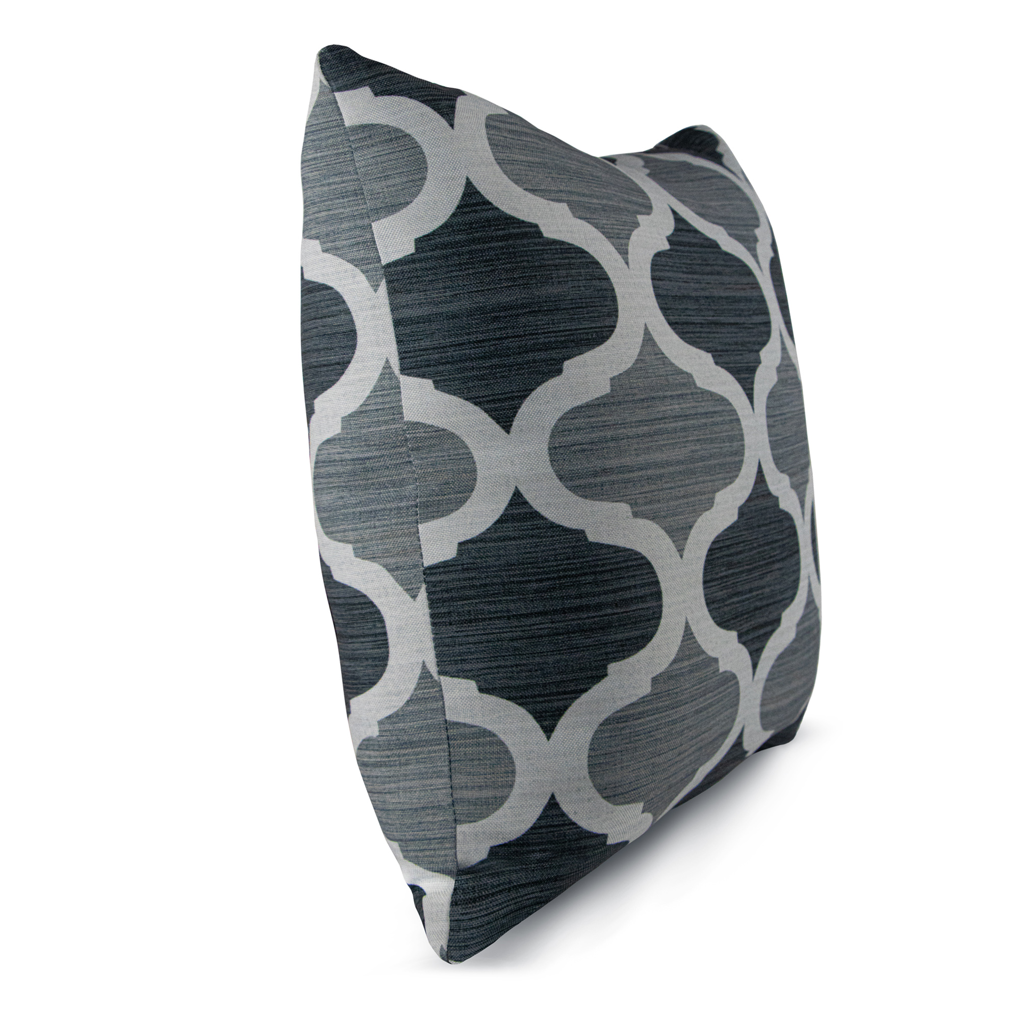 Juego de 2 Fundas para Cojín Decorativo 45 x 45 cm Provenza Gris
