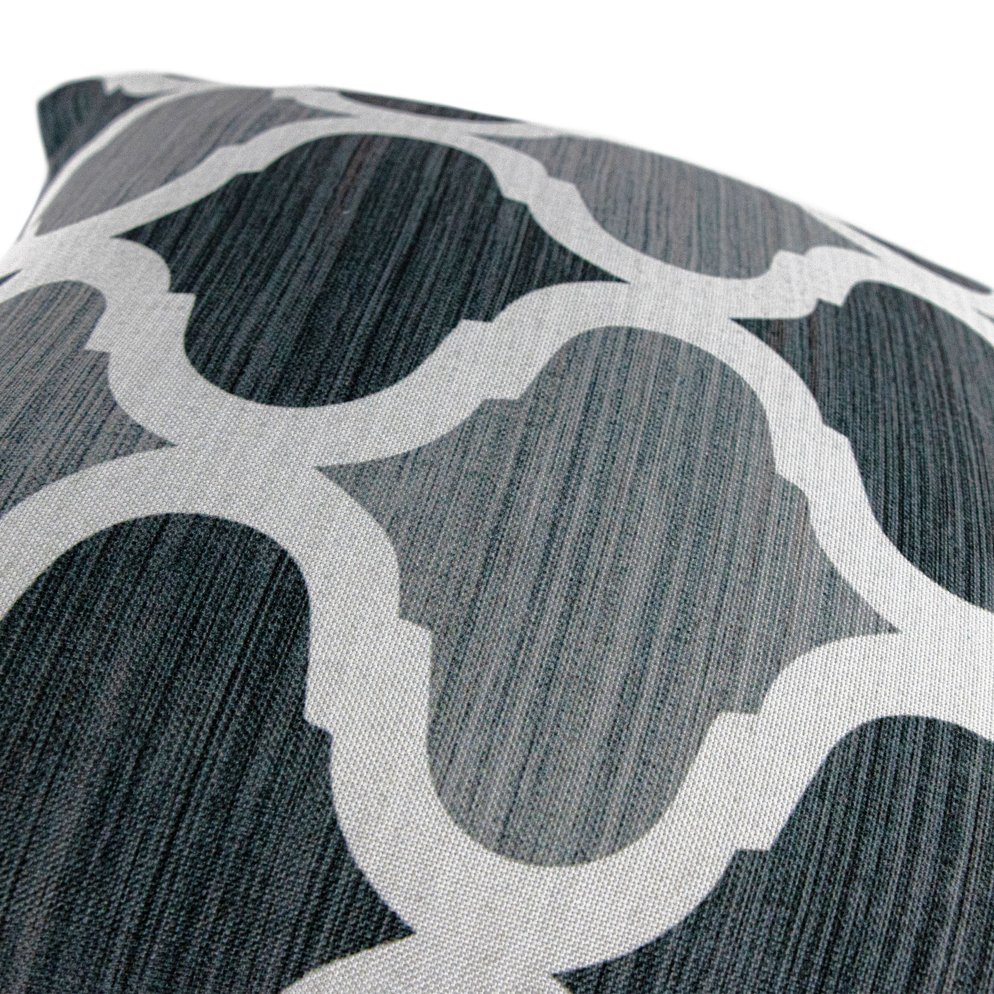 Juego de 2 Fundas para Cojín Decorativo 45 x 45 cm Provenza Gris