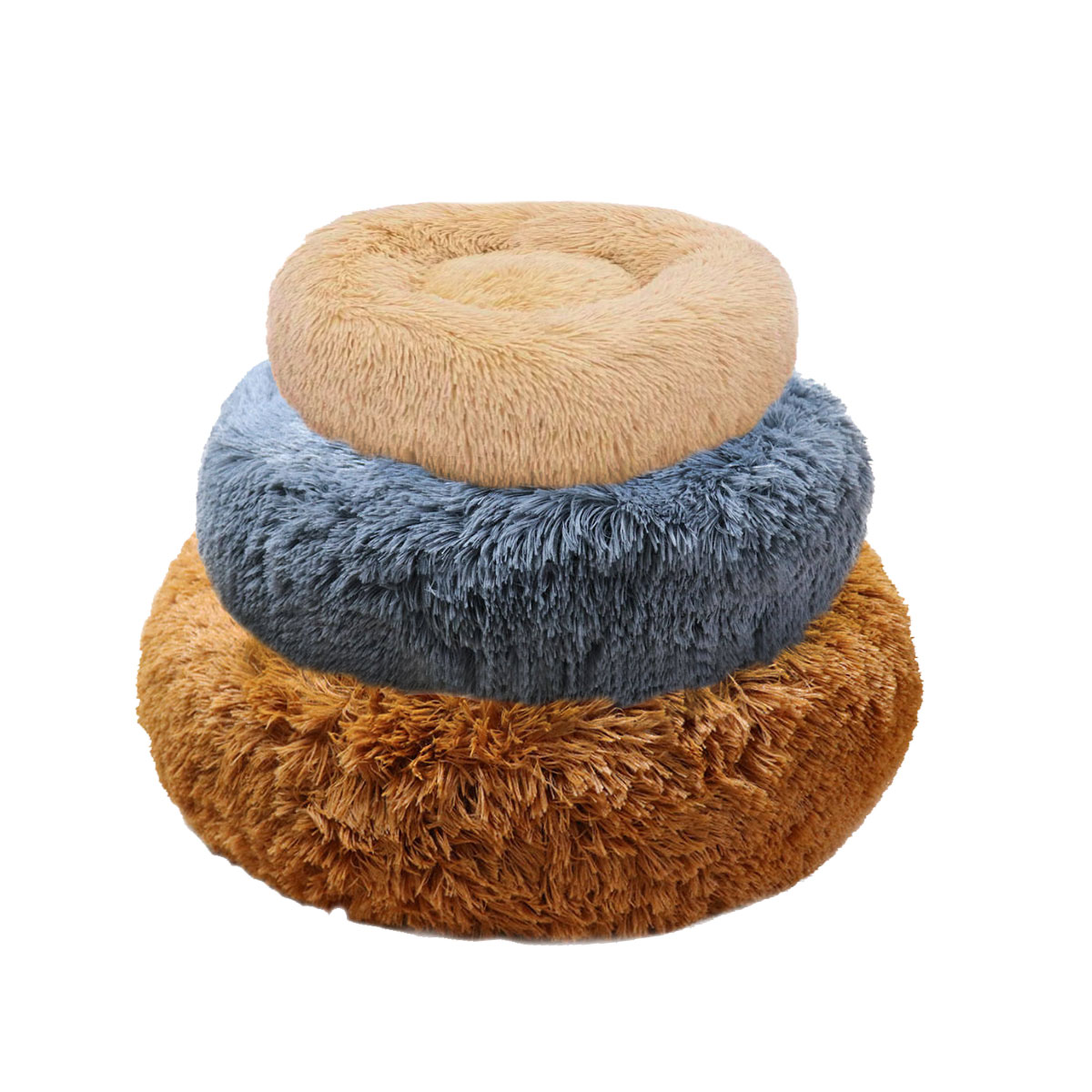 Cama mascotas para perro o gato antideslizante Pet Boutique Mediana Gris Tv Ofertas única con cierre, para un fácil retiro de funda y lavado, adaptable a todo tipo de clima + Cepillo Incluido 