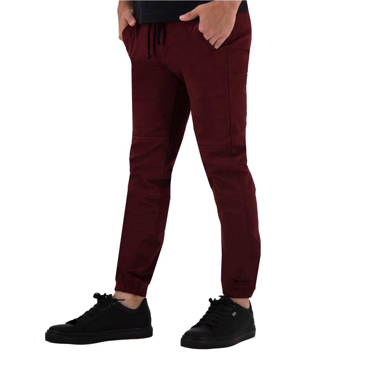 Jogger de Gabardina Premium - Vino Holstone Hombre