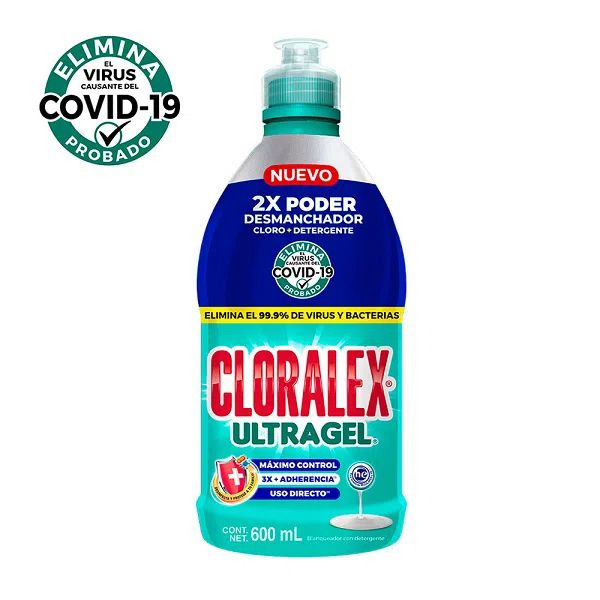Cloralex Ultragel 600ml Caja 15 Piezas