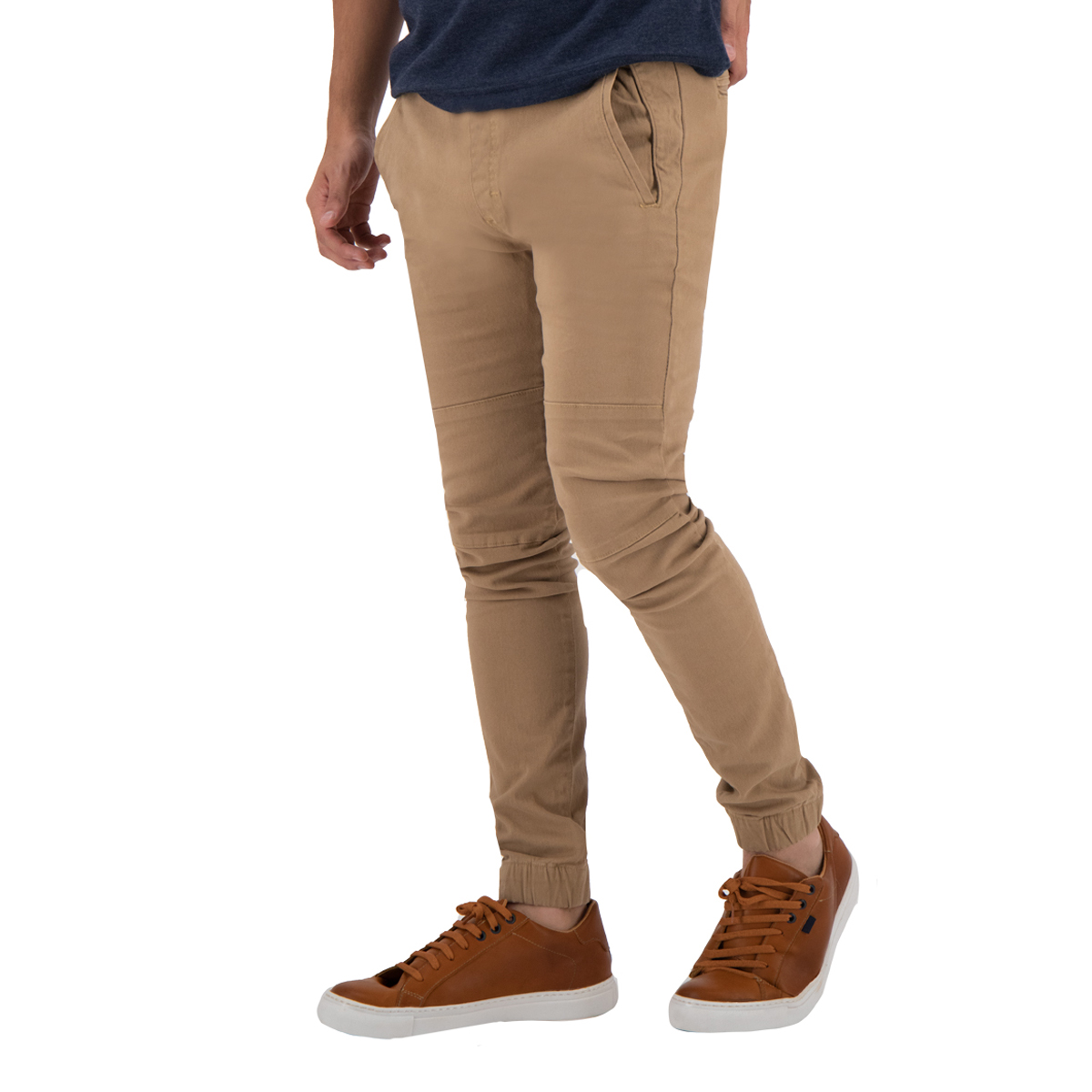 Jogger de Gabardina Premium - Caqui