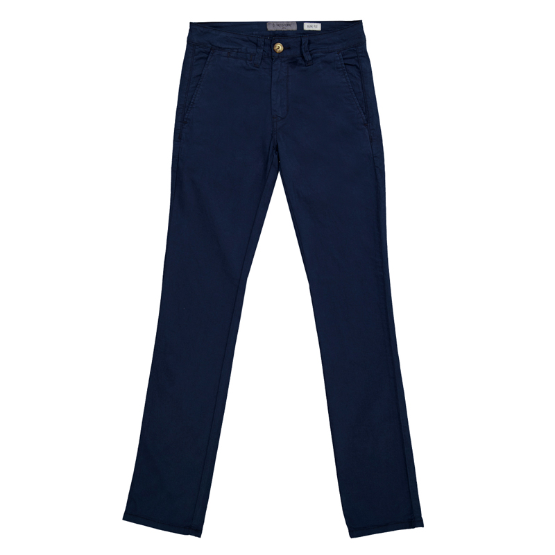 Chino de Gabardina Premium -Azul Petróleo Holstone Hombre