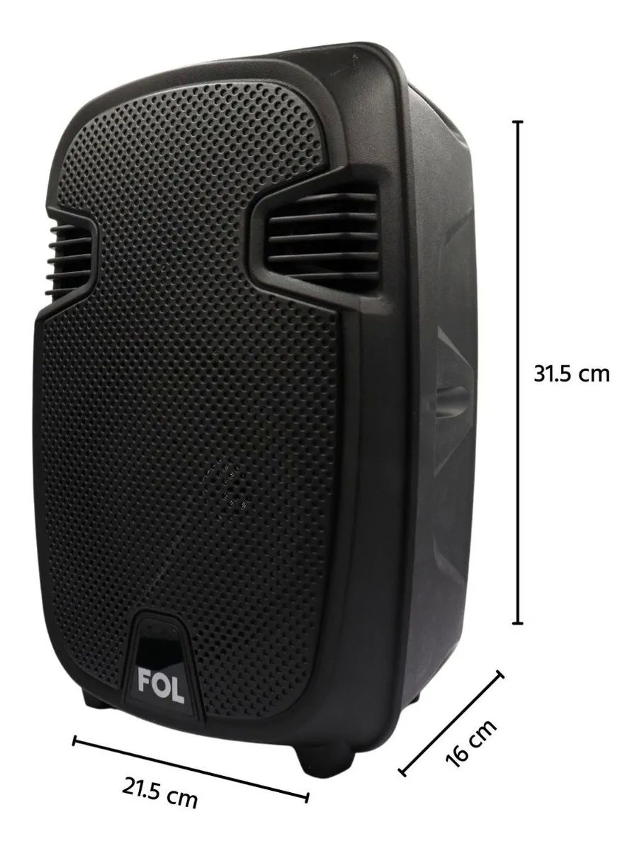 Bocina Fol 6.5 Bluetooth Micrófono Karaoke Música Inalámbrica.