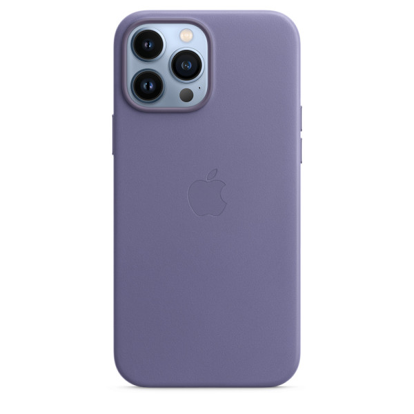 Funda de piel con MagSafe para el iPhone 13 Pro Max - Morado Jacaranda