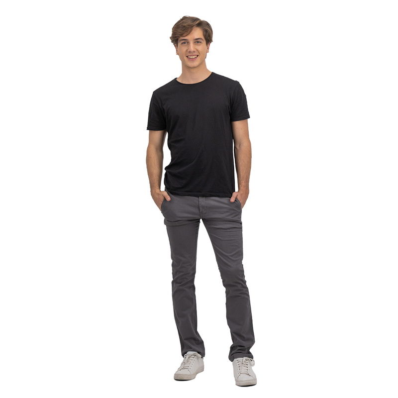 Chino de Gabardina Premium - Gris Holstone Hombre