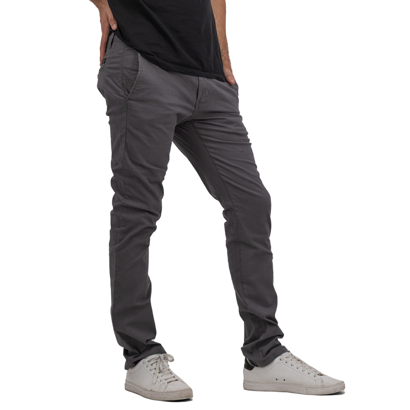 Chino de Gabardina Premium - Gris Holstone Hombre