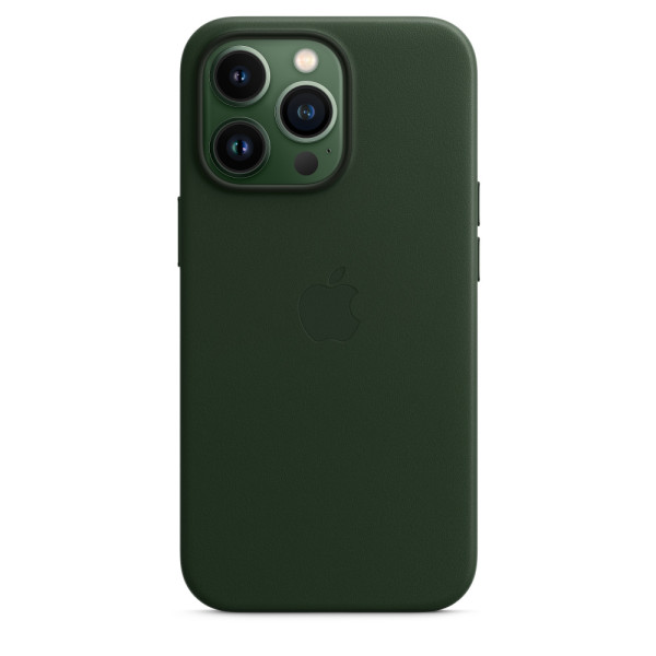Apple Magsafe Funda Piel Verde Secuoya para iPhone 13 Pro Max