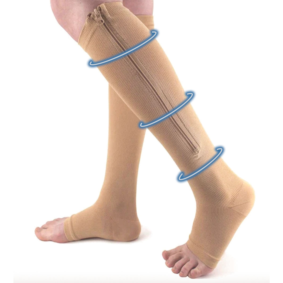 Medias De Compresión Varices/piernas Cansadas Rest Legs 3 Piezas