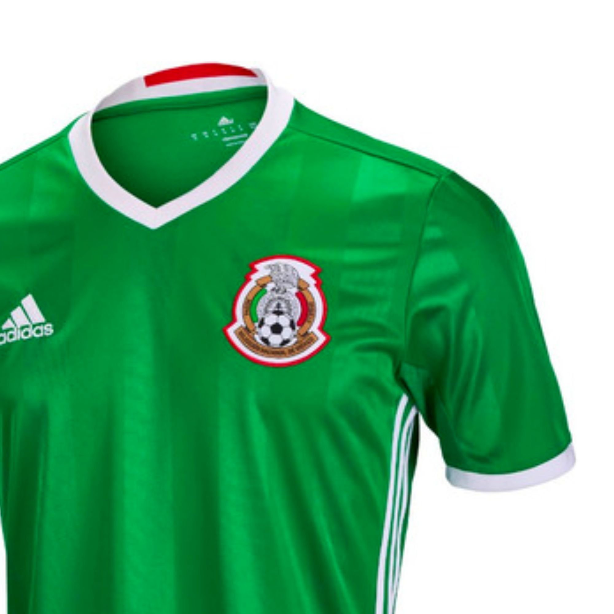 Playera Adidas Selección Mexicana Fútbol Verde Hombre Original AC2723