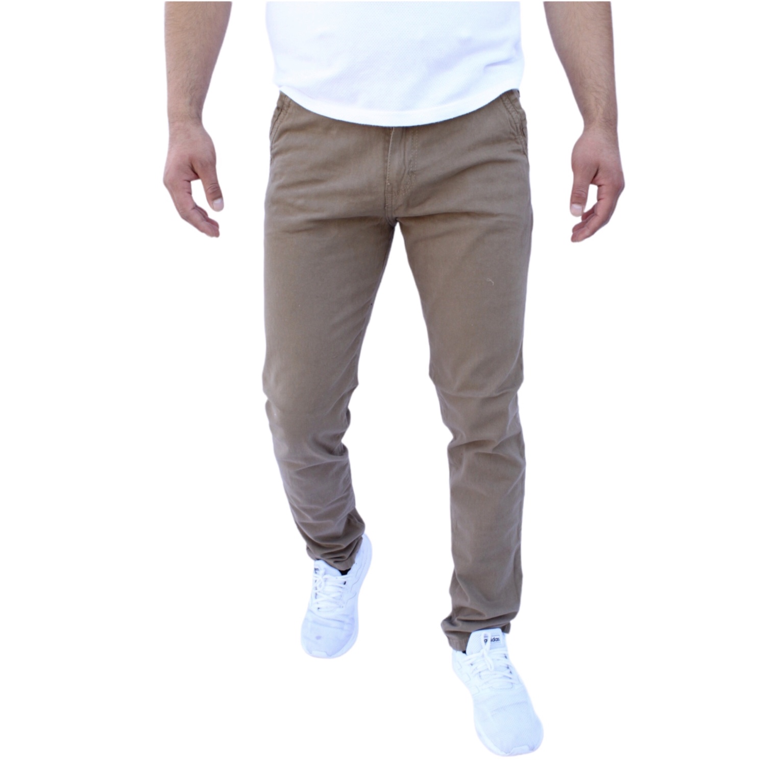 Pantalón Skinny de Gabardina Stretch para Hombre John Silver.