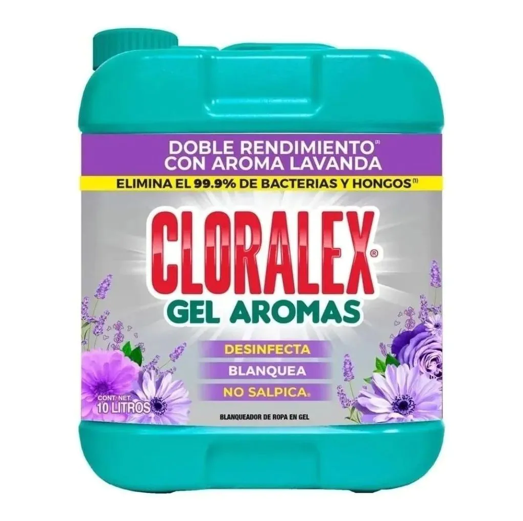 Cloralex Gel Aromas 10 Litros