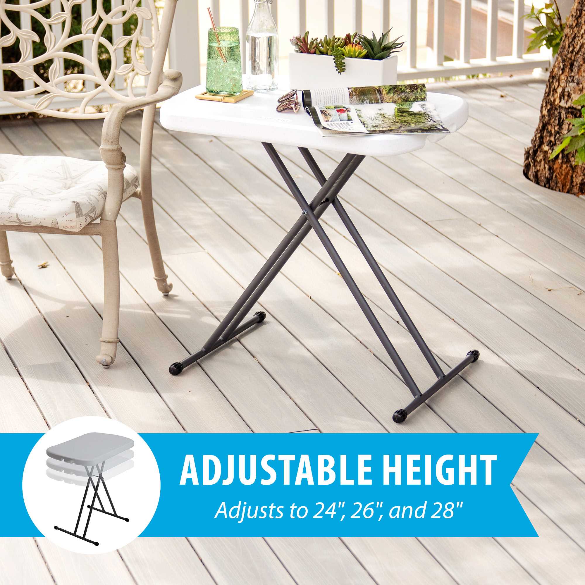 Mesa personal ajustable 26" Lifetime