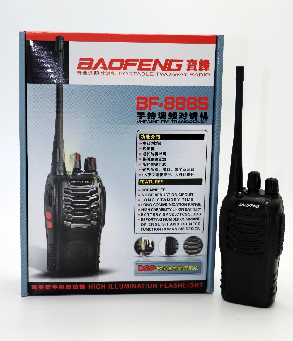 2 Radios Baofeng Bf-888s Uhf Con Manos Libres Set-2