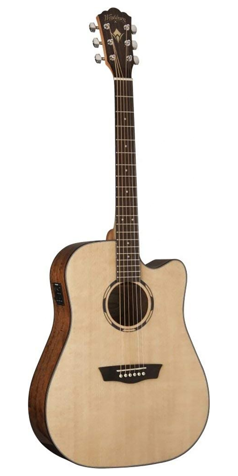 Guitarra WASHBURN e/acustica WLD10SCE
