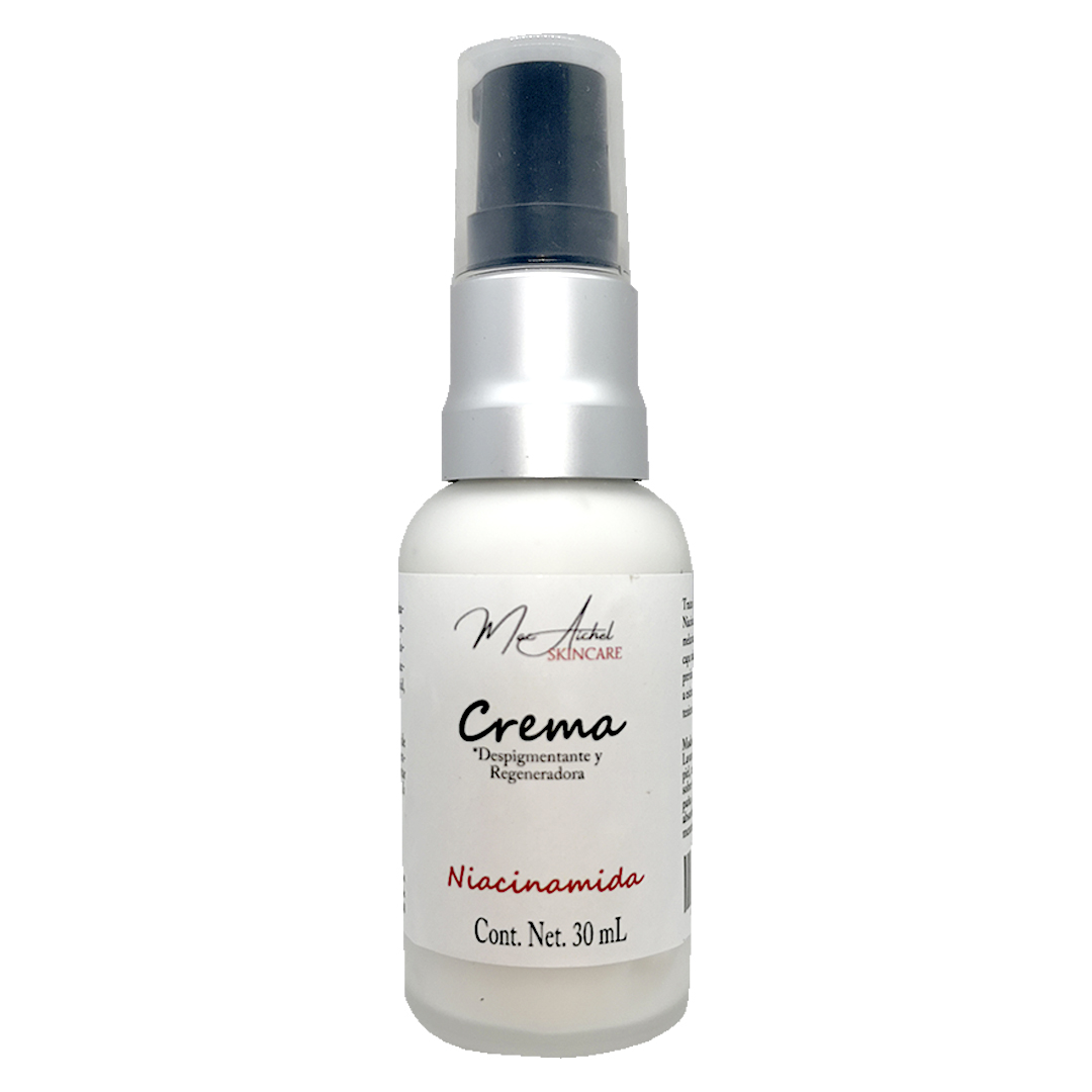 Crema Despigmentante Facial MacAichel SkinCare especial para manchas obscuras y lentigos solares.
