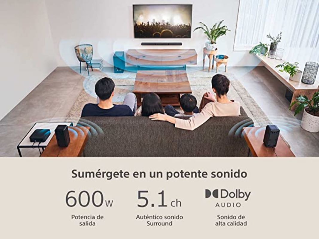 Teatro en Casa Sony HT-S40R 5.1 CH Bluetooth Dolby