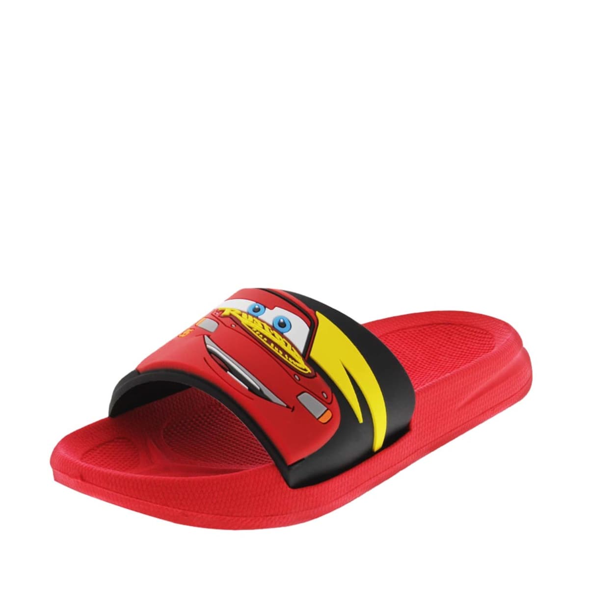 Sandalias de playa o baño para niño de Cars, color rojo, mod. 1035315